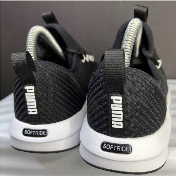 Puma Womens Softride Finesse Sport 376038-01 Black/White Sz 7 Sneakers LKNW! - Picture 6 of 12